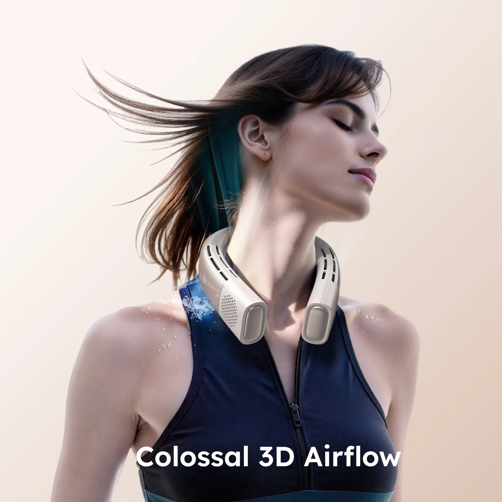 TORRAS COOLiFY 2S Neck Air Conditioner - Rose Gold - Image 6