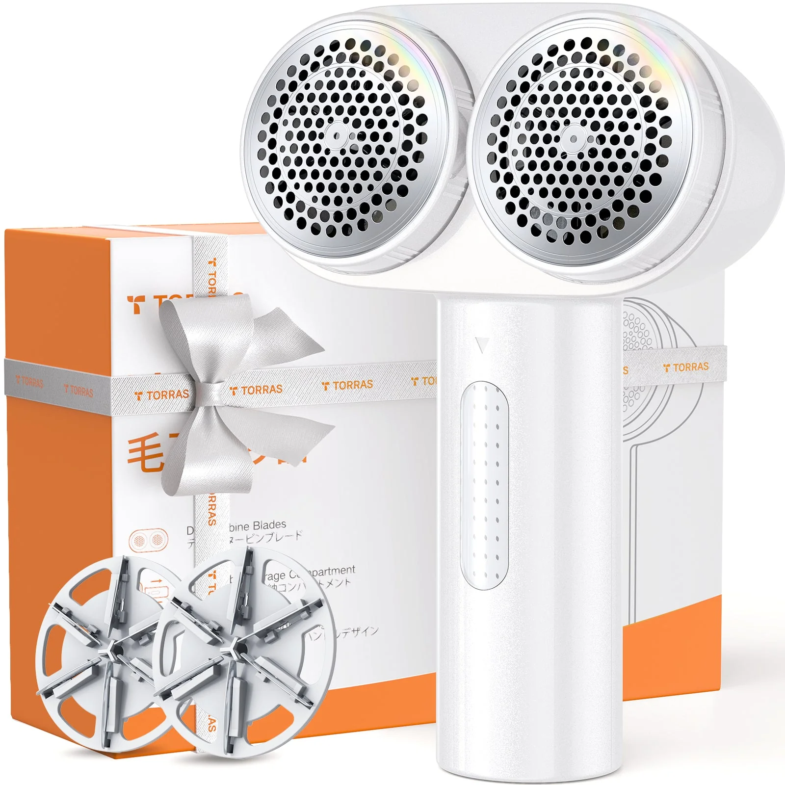 TORRAS Dual Fabric Shaver - Pearl White - Image 7