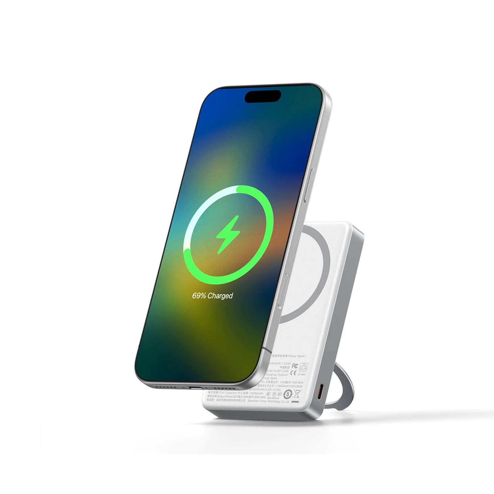 External Battery MiniMag Ostand Power Bank 10k mAh[Unavailable for Some Countries] - Image 3