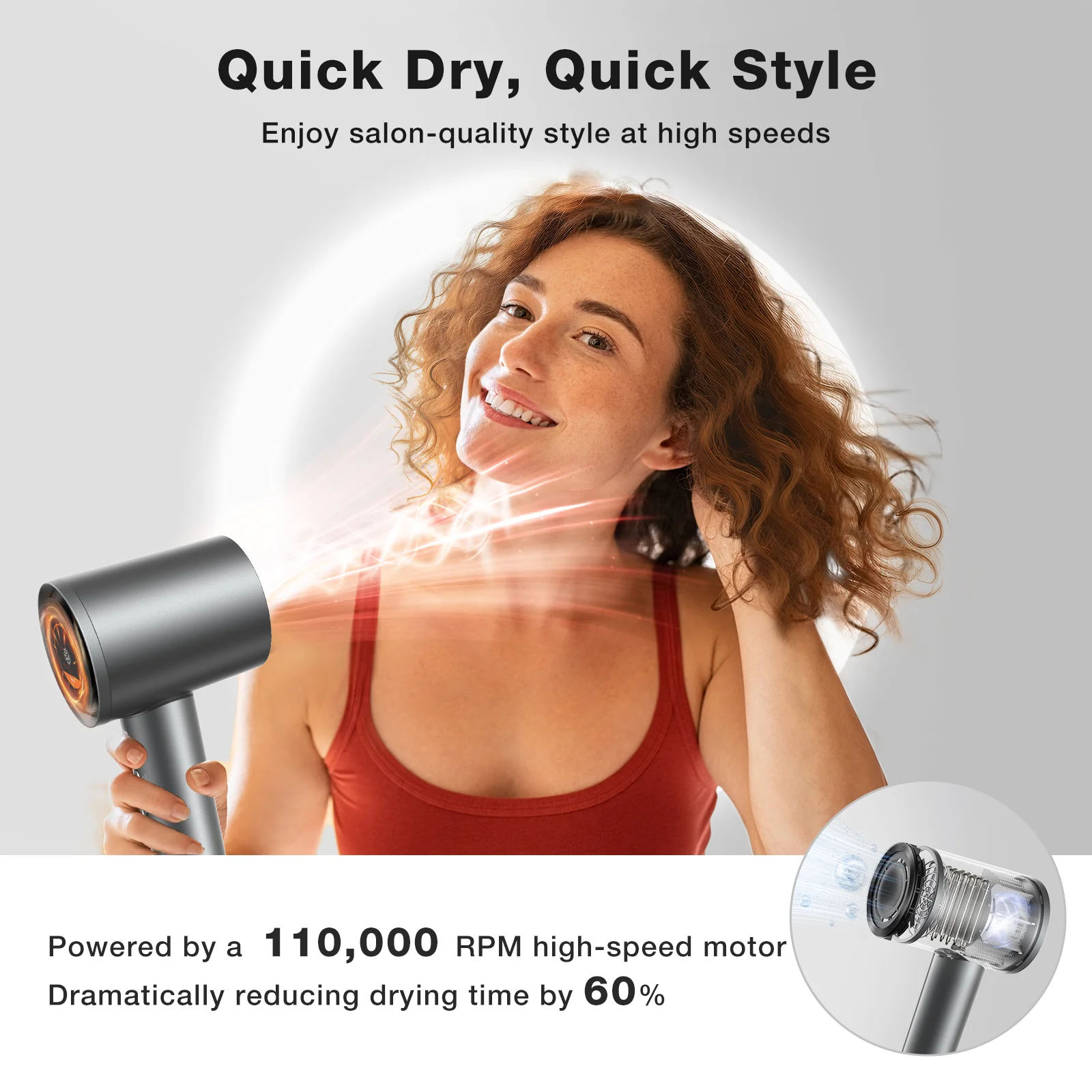 Stream Hair Dryer - Space Gray [US Only] - Image 4